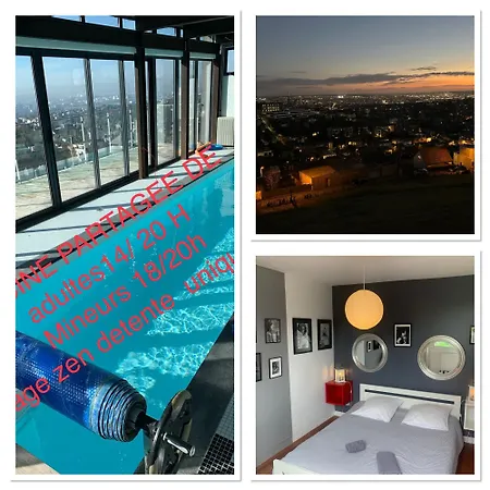 Eco Maison Entiere Avec Terrasse Dans Jardin Potager Piscine Parking בית נופש *