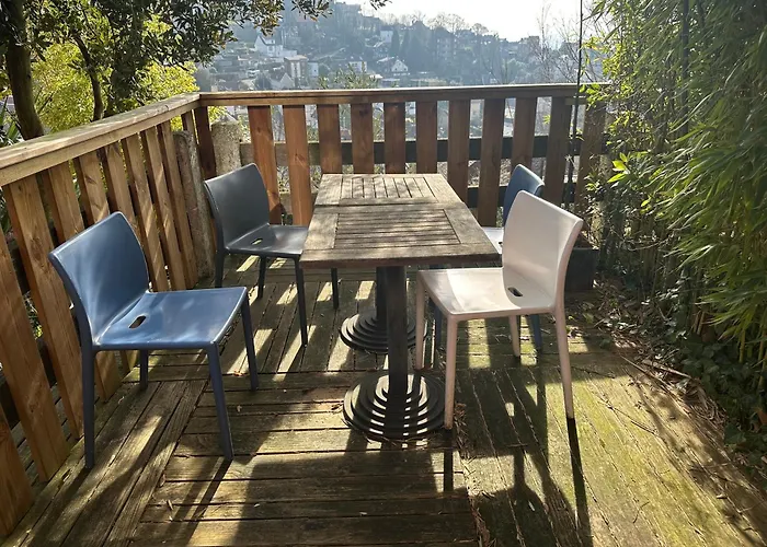 Eco Maison Entiere Avec Terrasse Dans Jardin Potager Piscine Parking *